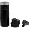 Термокружка Stanley Classic Trigger Action One Hand 2.0, 0,47 л, черная (10-06439-031)