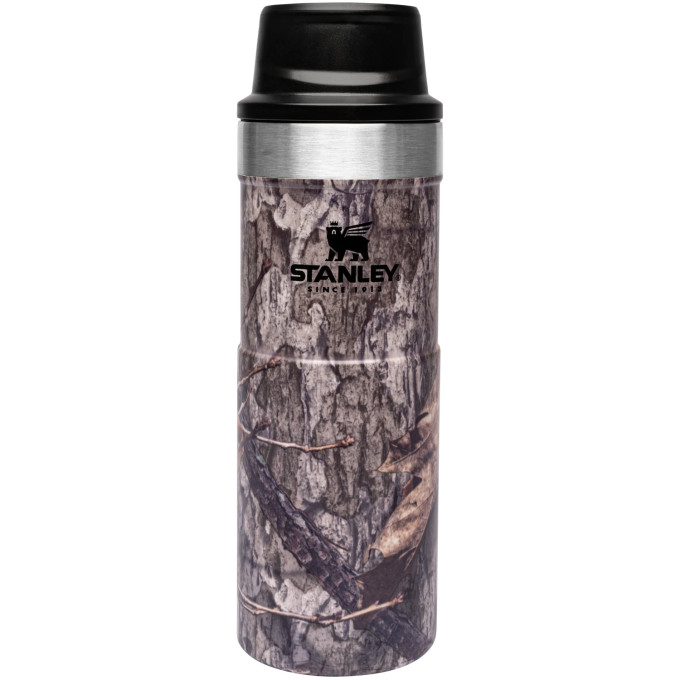 Термокружка Stanley Classic Trigger Action 2,0, 0,47 л, древесный камуфляж Mossy Oak 10-06439-216