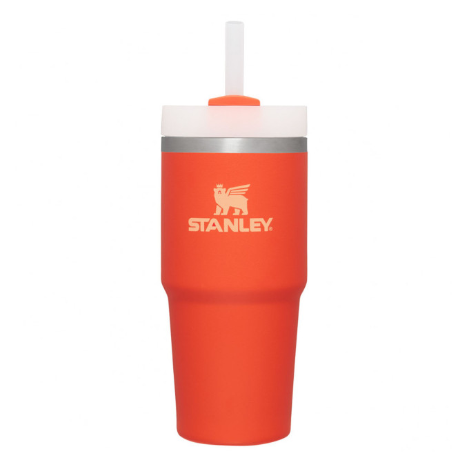 Термокружка Stanley Quencher H2,0 0,68 л с трубочкой, красная (10-08481-017)